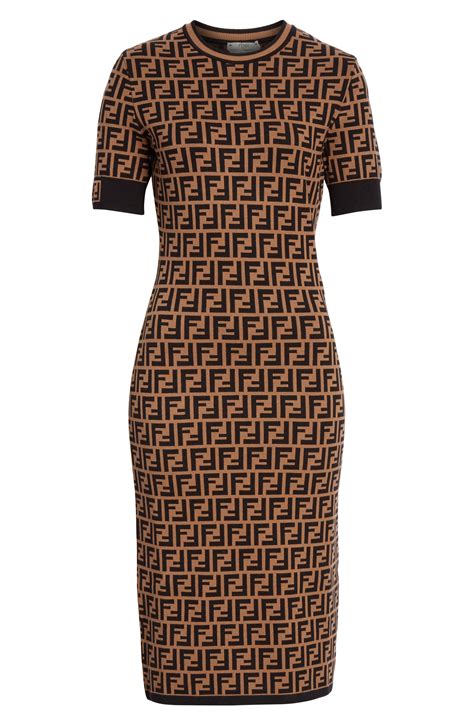 fendi ff logo dress|fendi logo dress for women.